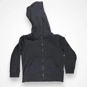 George Dark Gray  Zip Up Hoodie